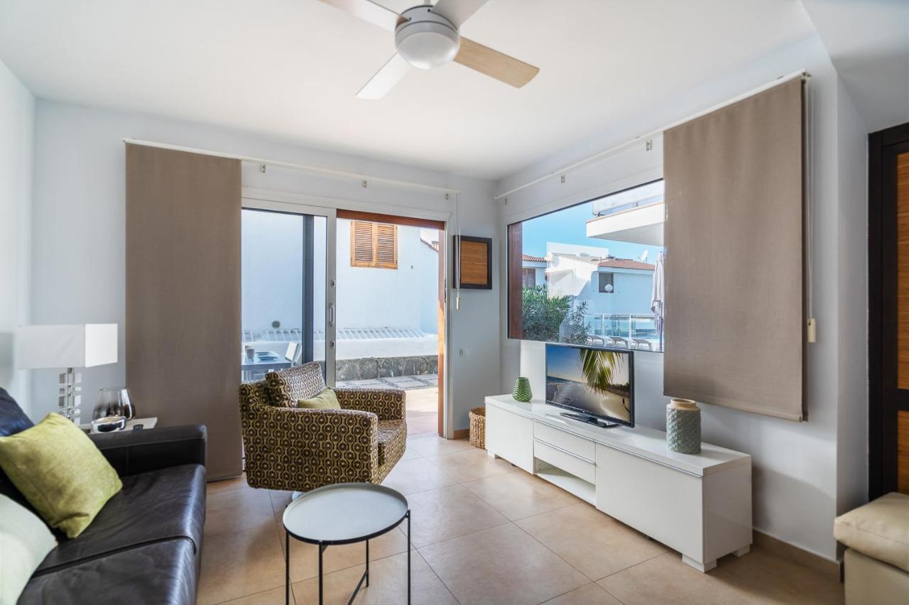 Bonito Bungalow Con Piscina Junto A La Playa San Bartolomé Eksteriør billede
