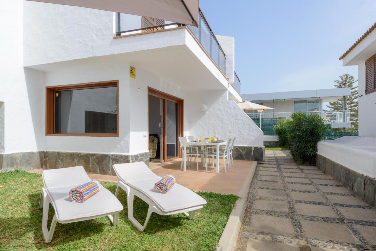 Bonito Bungalow Con Piscina Junto A La Playa San Bartolomé Eksteriør billede