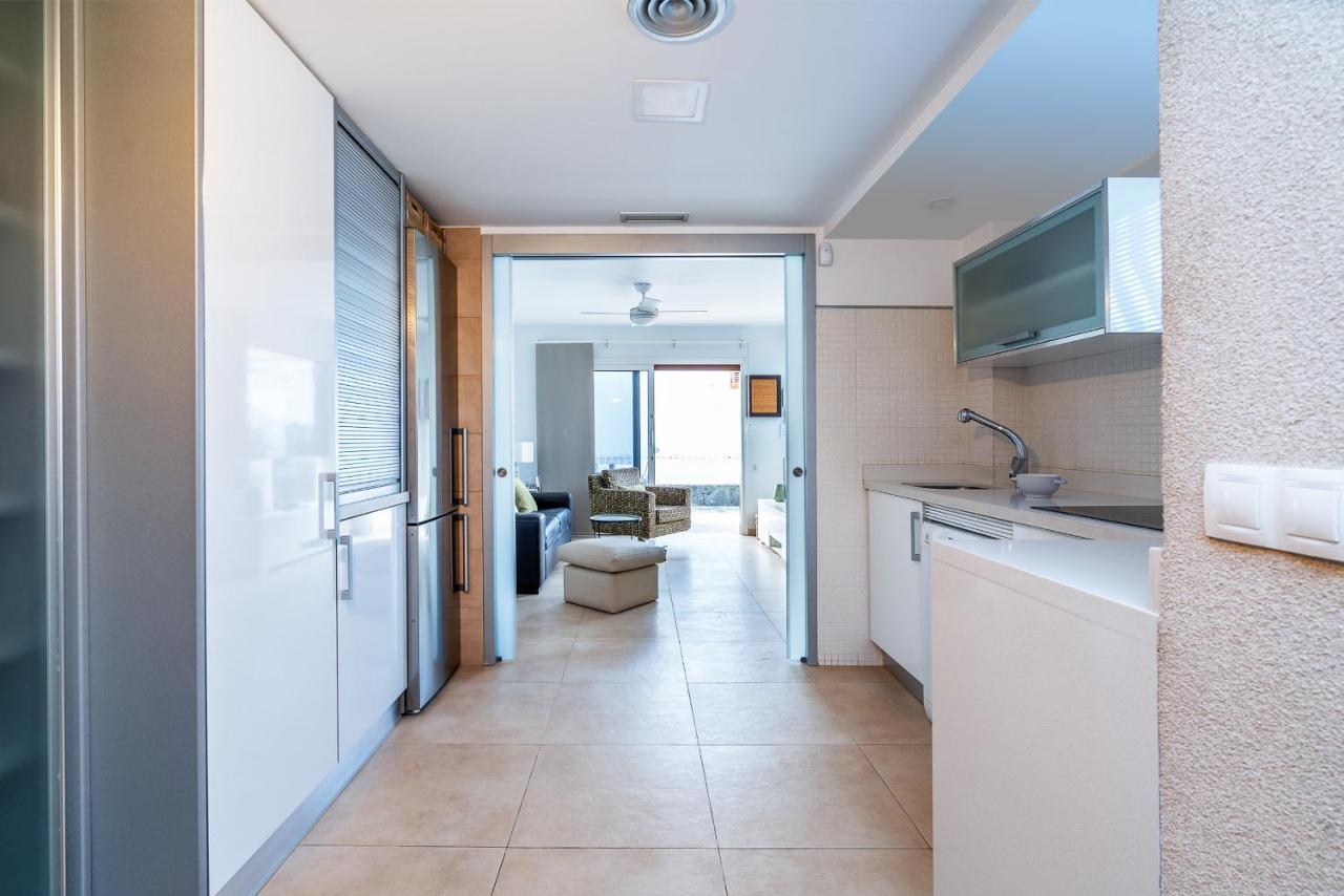 Bonito Bungalow Con Piscina Junto A La Playa San Bartolomé Eksteriør billede