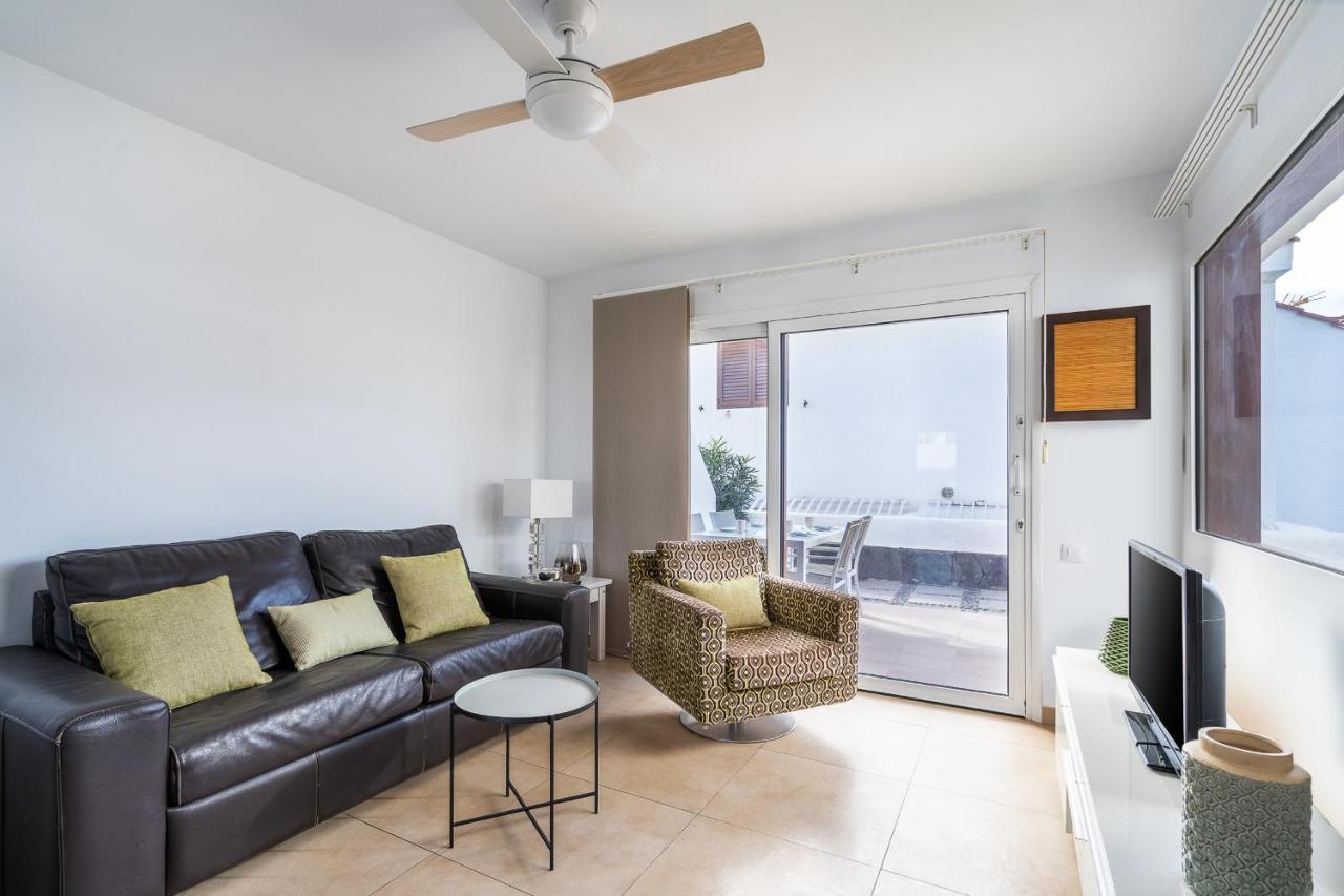 Bonito Bungalow Con Piscina Junto A La Playa San Bartolomé Eksteriør billede