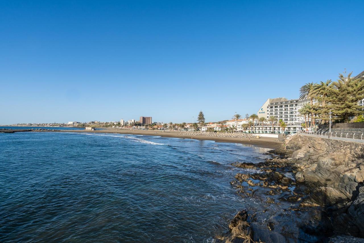 Bonito Bungalow Con Piscina Junto A La Playa San Bartolomé Eksteriør billede
